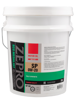 ZEPRO ECO MEDALIST SP/GF-6A 0W20